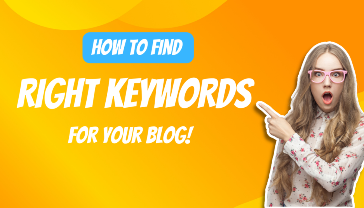 How to find Right keywords for your blog