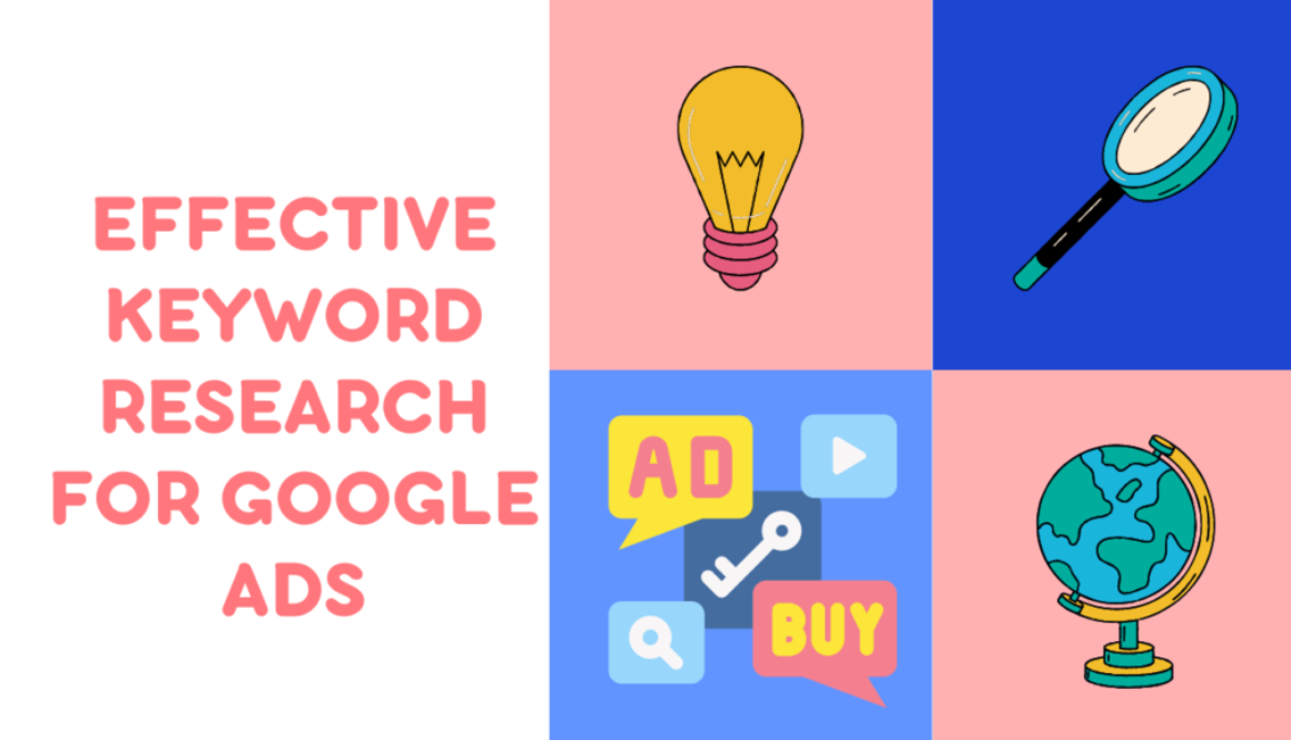 Effective keyword research for Google Ads